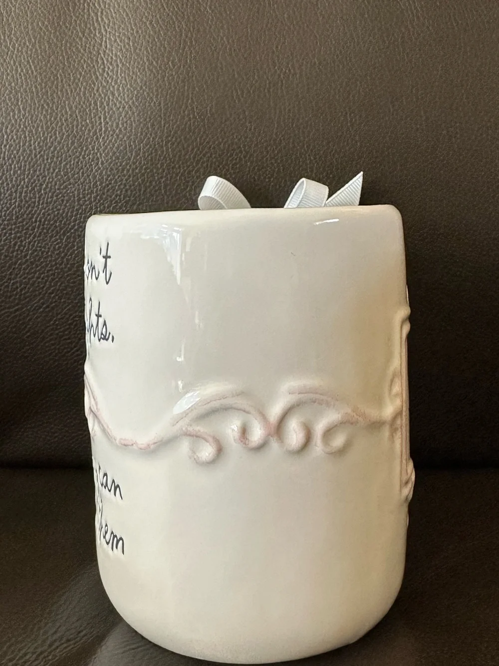 Disney Aristocats Marie “Ladies Don’t Start Fights” Mug Rae Dunn NWT